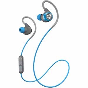 lot 5406 image: JLab Epic Bluetooth 4.0 Wireless Sports Earbuds with 10 Hour Battery & IPX4 Waterproof Rating, BlueGraphite
