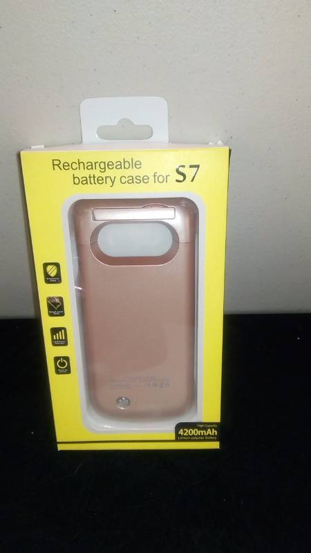 lot 5491 image: Rechargeable battery case for S7