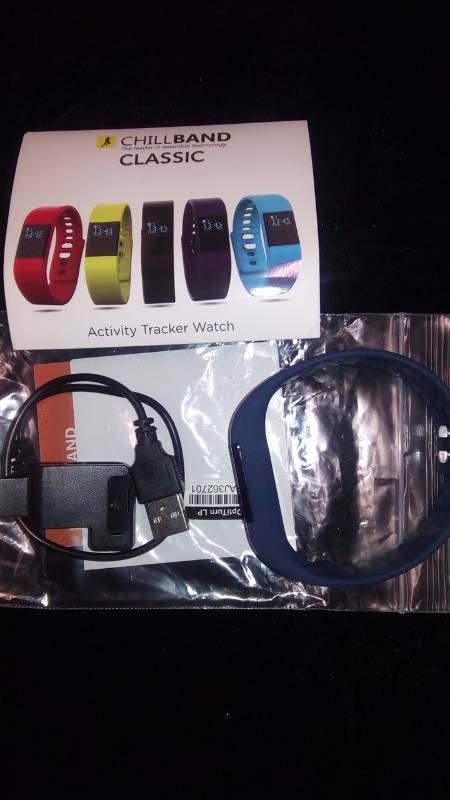 lot 5500 image: CHILLBAND Activity Tracker Watch