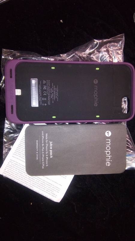 lot 5512 image: Mophie juice pack made for iPhone 6