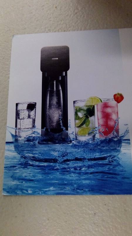 lot 5550 image: sodastream sparkling water maker
