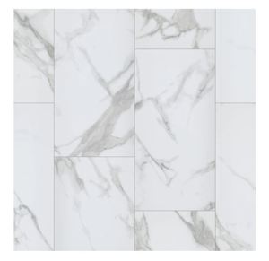 lot 19399 image: SMARTCORE Mandalay Marble 12-in x 24-in Waterproof Interlocking Luxury Vinyl Tile Flooring (15.71-sq ftcase)