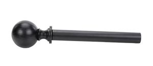 lot 19414 image: Allen  Roth - Drapery Rod Set - Matte Black - 36in - 72in - 853914008569