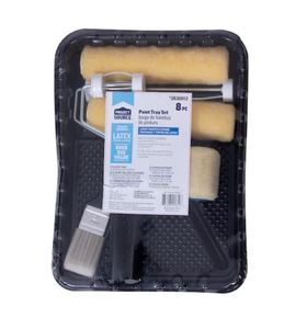 lot 19432 image: Project Source 8-Piece Polyester Paint Roller Kit