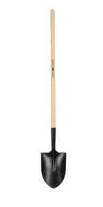 lot 19446 image: Project Source 45-in Wood Handle Digging Shovel