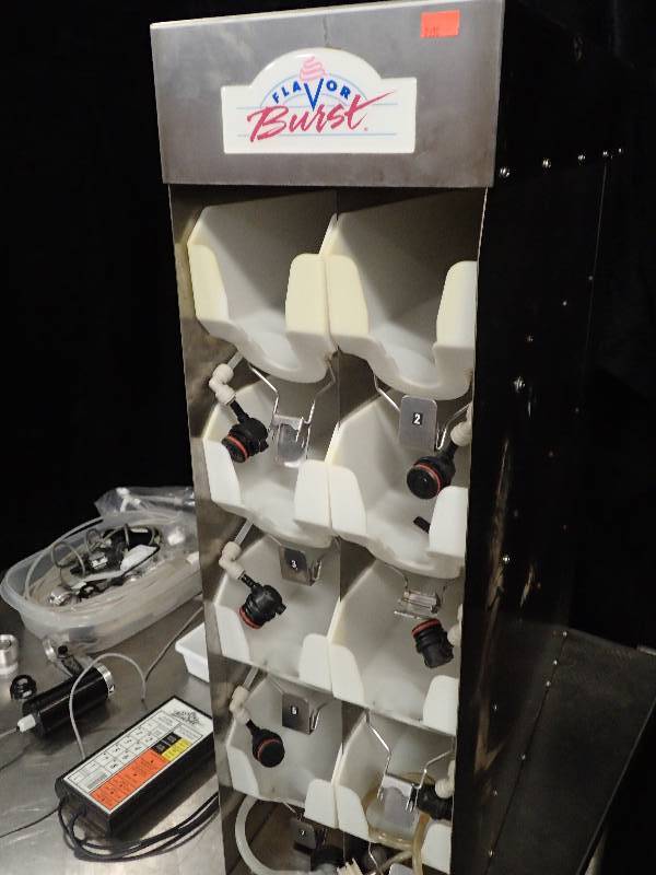 lot 576 image: Flavor Burst Soft Serve Add On Machine ( LIKE NEW)