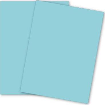 lot 679 image: Domtar Colors - Earthchoice BLUE - Opaque Text - 8.5 x 11 Paper - 2460 Text ..