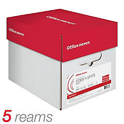 lot 681 image: Office Depot Copy & Print Paper