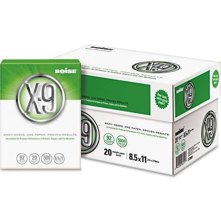 lot 674 image: Boise - X9 Multipurpose Paper, 20lb, 92 Bright, 8-12 x 11 - Case