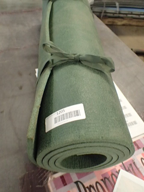 lot 1205 image: Genuine Us Military Issue Foam Sleeping Pad Mat Grade C
