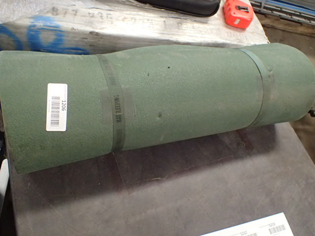 lot 1206 image: Genuine Us Military Issue Foam Sleeping Pad Mat Grade C