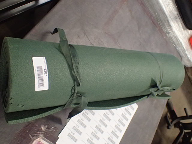 lot 1207 image: Genuine Us Military Issue Foam Sleeping Pad Mat Grade C