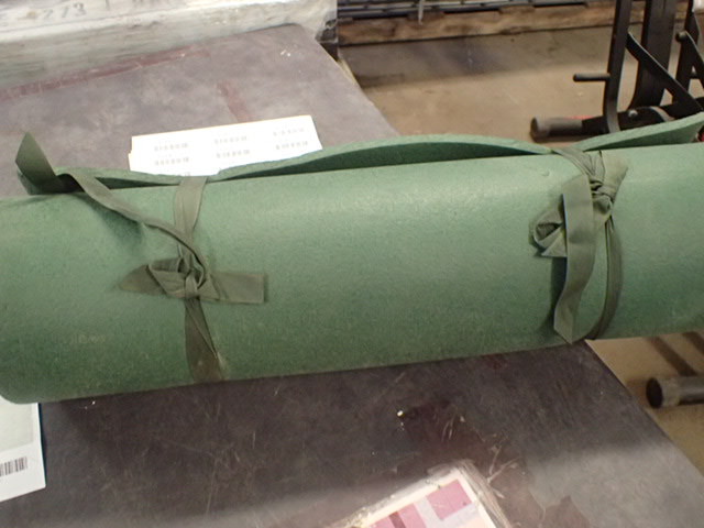 lot 1210 image: Genuine Us Military Issue Foam Sleeping Pad Mat Grade C