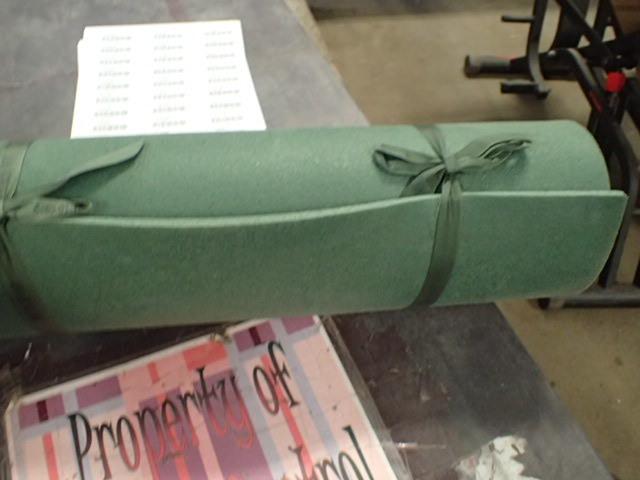 lot 1211 image: Genuine Us Military Issue Foam Sleeping Pad Mat Grade C