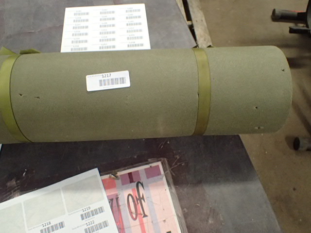 lot 1217 image: Genuine Us Military Issue Foam Sleeping Pad Mat Grade C