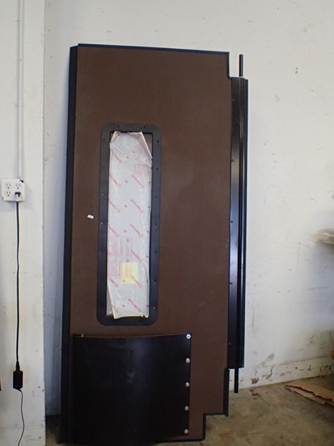 lot 655 image: Chase Brown Polyethylene Swinging Door Number of Doors 1