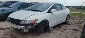 lot 1021 image: 2007 Honda Civic, White