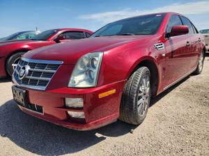 lot 1057 image: 2008 Cadillac STS, Red