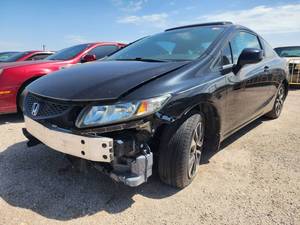 lot 1058 image: 2013 Honda Civic, Black