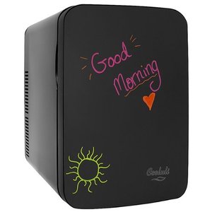 lot 5494 image: Cooluli - Vibe 0.5 Cu. Ft. Mini Fridge - Black ( No Power Cord)