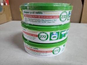 lot 2009 image: Nursery Fresh Diaper Pail Refill Bag, Set Of 3