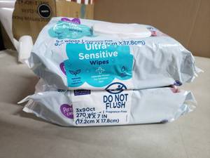 lot 2014 image: Parent s Choice Ultra-Sensitive Baby Wipes (2 Pack)