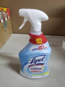 lot 2019 image: Lysol With Hydrogen Peroxide 32oz Cleaning Spray