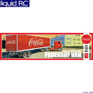 lot 3365 image: Auto World 125 Scale Coca-Cola Fruehauf Van Semi Trailer