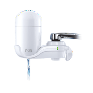 lot 3383 image: PUR Faucet Mount Water Filtration System FM-3333B White