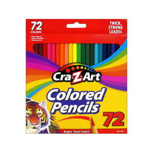 lot 3396 image: Cra-Z-Art Classic Colored Pencils 72 Count Multicolor Beginner Child to Adult