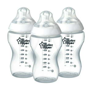 lot 3435 image: Tommee Tippee Closer to Nature Added Cereal Bottle (11oz 3 Count)  Y-Cut Bottle Nipple BPA-Free