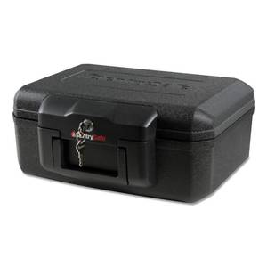 lot 3437 image: SentrySafe 1200 Fire Chest, Black
