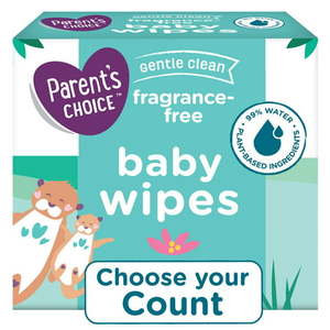 lot 3445 image: Parent s Choice Fragrance Free Baby Wipes 9 Pack