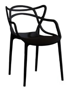lot 1978 image: Laura Davidson Masters Entangled Chair 1pc Black