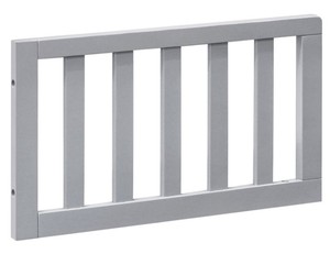 lot 2044 image: Million Dollar Baby Co. Toddler Bed Conversion Kit, Gray