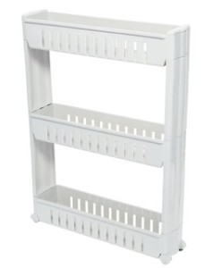 lot 5492 image: 3 Tier Slim Storage Cart