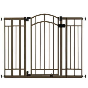 lot 3503 image: Summer Multi-Use Decorative Extra Tall Walk-Thru Gate (Bronze)