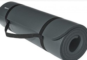 lot 5555 image: Exercise Fitness Mat 2x6 Grey