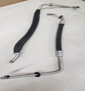 lot 2062 image: Set Of 2 Automotive Transmission Hose Pieces