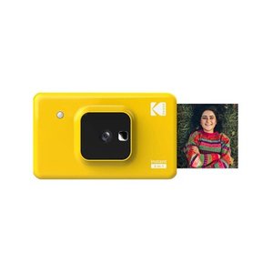 lot 2441 image: Kodak Instant 2 in 1 Portable Wireless Instant Camera & Photo Printer (Yellow)