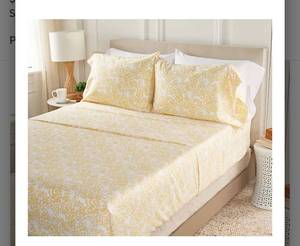 lot 2455 image: Scott Living 400TC HygroCotton and Tencel Sheet Set