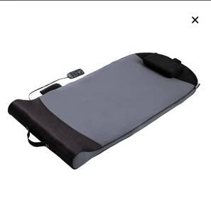 lot 2480 image: Homedics Air Compression Back Stretching Mat, NEW, see photos, RETAILS--$320