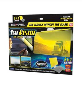 lot 2484 image: Bell  Howell TacVisor 11.85 in. L X 6.5 in., Yellow Glare Blocker