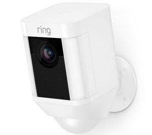 lot 2515 image: Ring Spotlight Camera Wire-Free Version, Appears NEW, Retails--$199