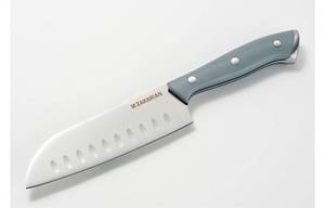 lot 2556 image: Zakarian by Dash 5 Full Tang Santoku Knife with Gift Box