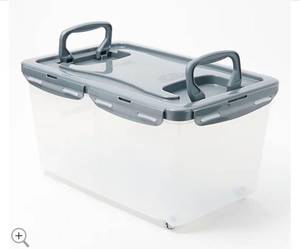 lot 2588 image: LocknLock 88-Cup XXL Storage Container with Double Handles Retails $49