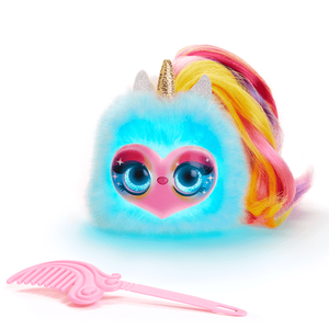 lot 2600 image: Pomsies Lumies Pixie Pop - Interactive Electronic Plush