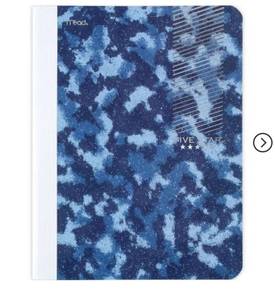 lot 2610 image: 30- Five Star Composition Notebook Wide Ruled Composition book retails $3.99 each