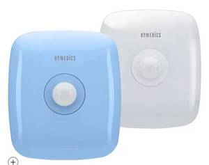 lot 2617 image: HoMedics TotalClean Set of 2 Wall Outlet UVC Air Purifiers