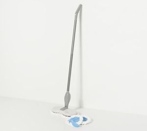 lot 2648 image: Hover Scrubber Max Cordless Mop & 4 XL Microfiber, TEAL, NEW